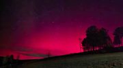 Large solar storm causes northern lights in Portugal