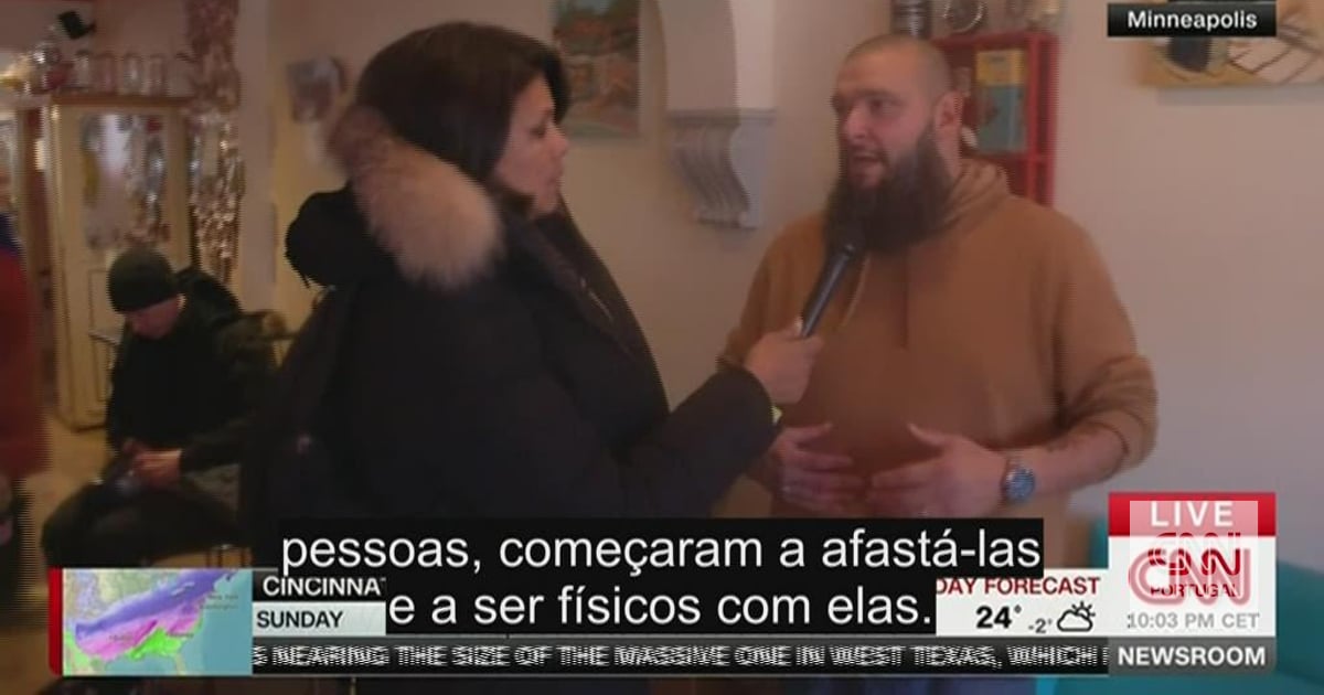 Witness to the shooting: victim was "grabbed by a woman who wanted to protect herself"