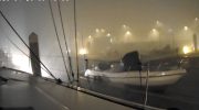 Unique images: sailboat cameras capture the beginning of the storm at Figueira da Foz Marina