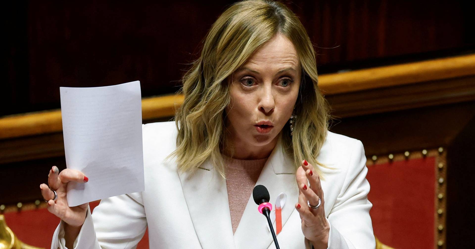 Meloni sends armored vehicles to Rome to deter crimes and public security problems