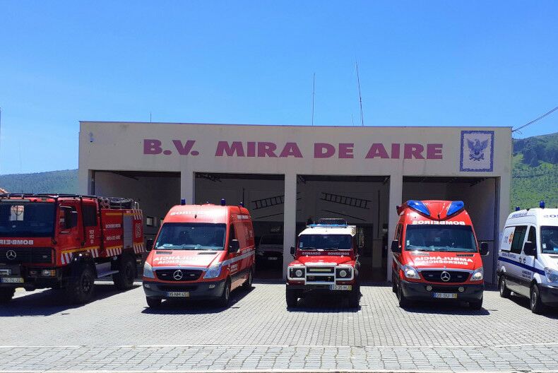 Firefighter was helping a victim in Leiria – he was attacked with a crutch