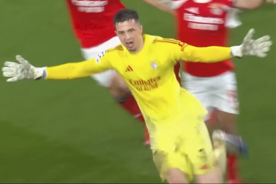 Trubin is the 2nd goalkeeper in Benfica's history to score. “I didn’t even realize there was a goal missing”