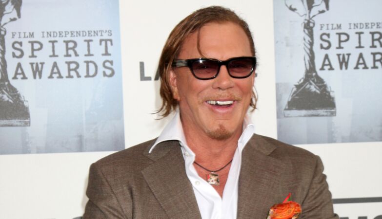 Mickey Rourke is asking for 50 thousand euros to pay the rent. Can anyone help?