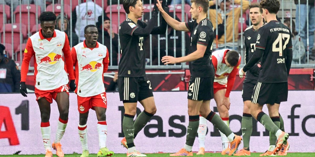 Salzburg clearly loses the friendly against FC Bayern 0-5