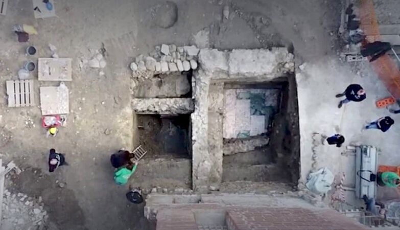 Remains found in Fano are from the legendary Basilica of Vitruvius, built in 19 BC