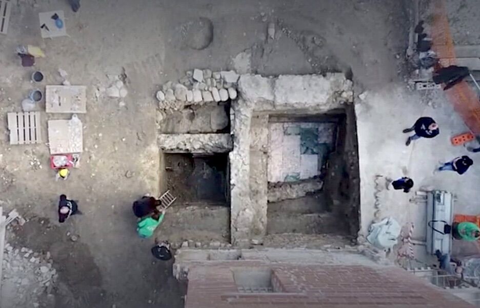 Remains found in Fano are from the legendary Basilica of Vitruvius, built in 19 BC