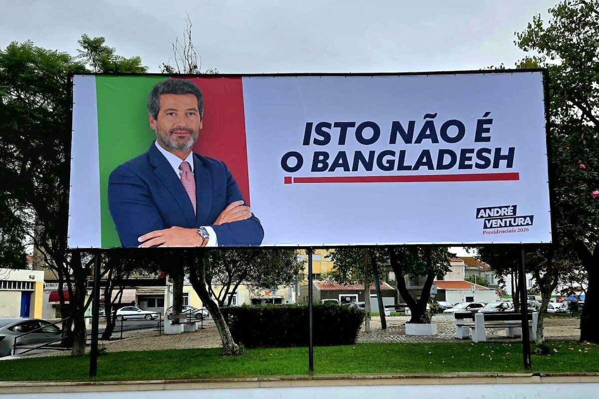 André Ventura's campaign t-shirts are made… in Bangladesh