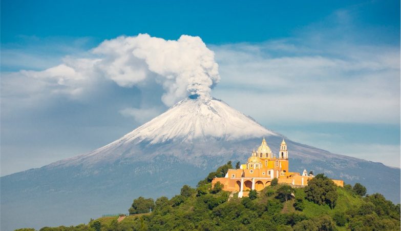 The largest pyramid in the world is the Great Pyramid of Cholula (and it's hidden on a hill)