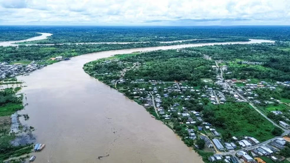 Juruá River reaches 13.38 meters and affects more than 1,400 families in Cruzeiro do Sul