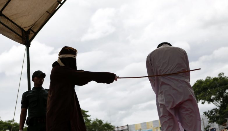 They had sex before marriage. They were flogged 140 times