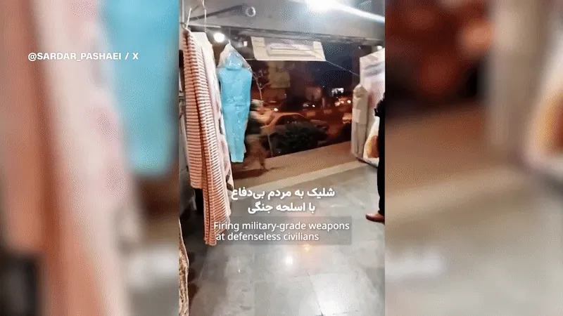 The night Iran went dark: witnesses and videos reveal violence during the blackout