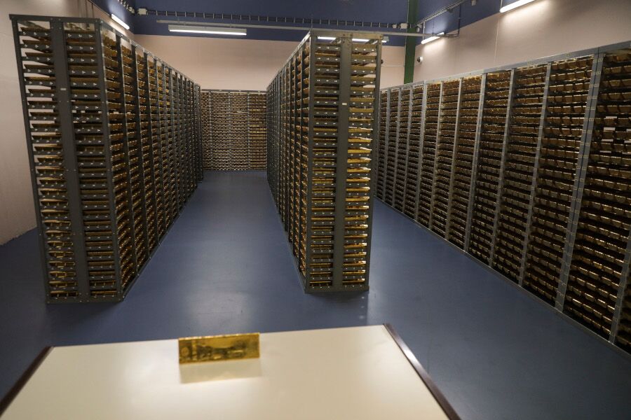 Bank of Portugal, gold