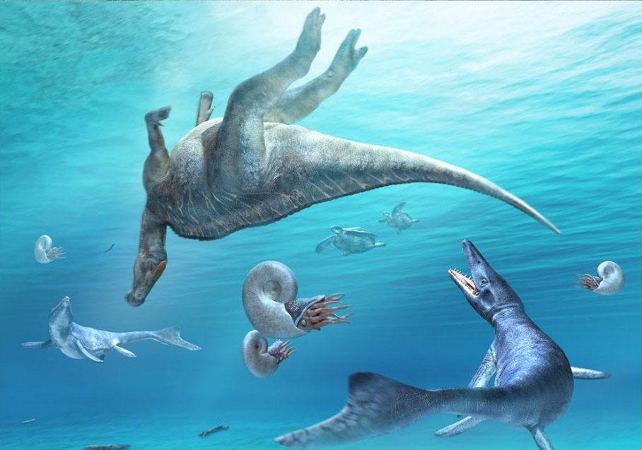 After all, a famous prehistoric sea monster wasn't just limited to the oceans