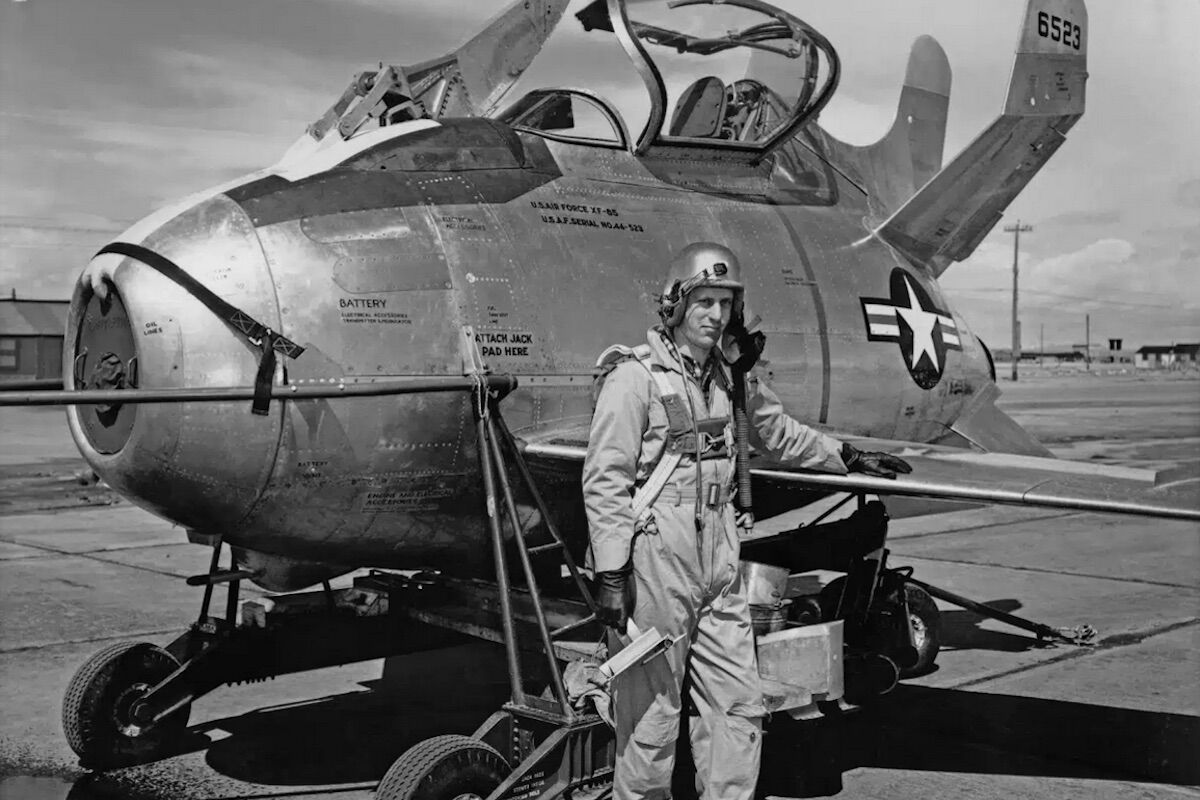 It looks like a toy plane, but the Goblin XF-85 was crucial in the Cold War