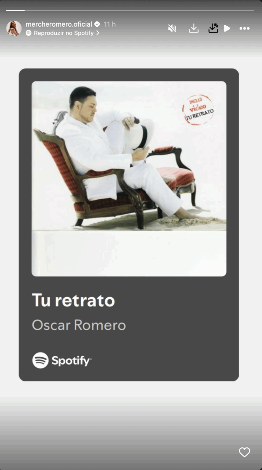 Óscar Romero has died. Merche Romero's brother lost his life at 52