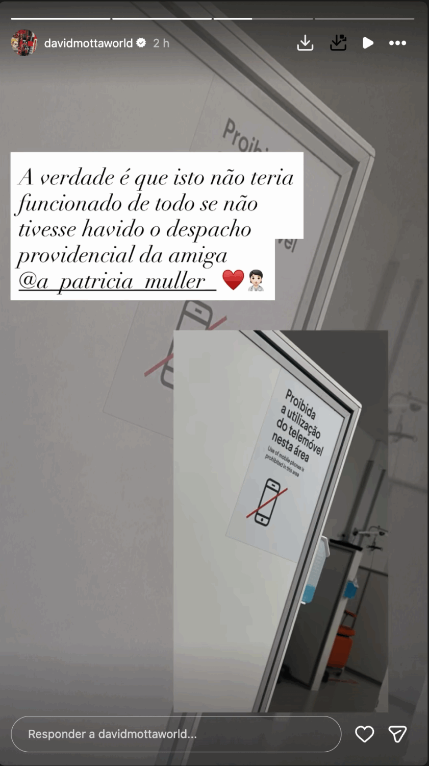 David Motta is hospitalized after a “scare” and leaves a “reminder”: “Private ones don’t always work better…”