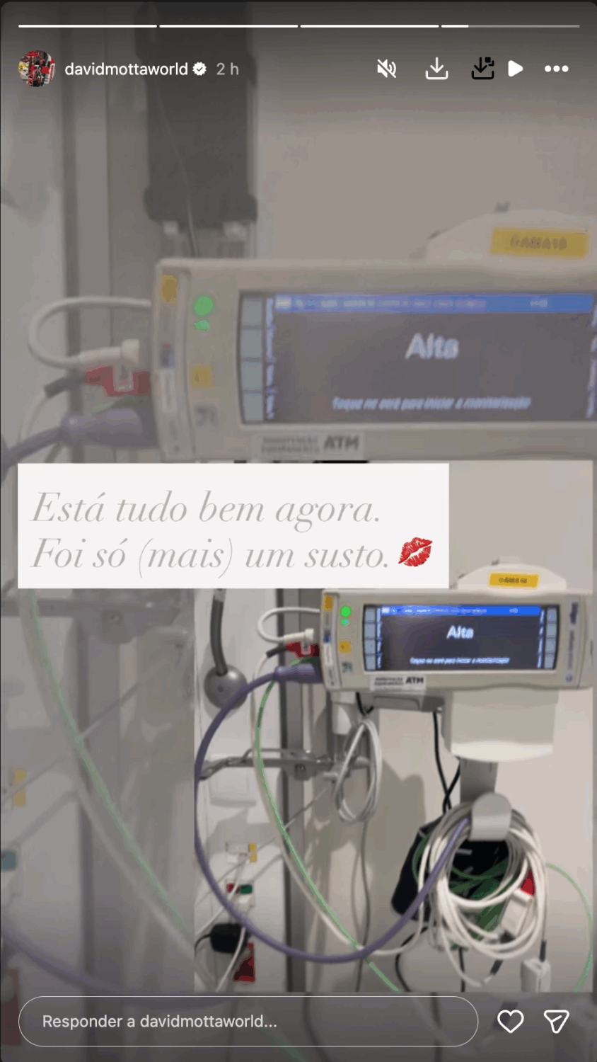 David Motta is hospitalized after a “scare” and leaves a “reminder”: “Private ones don’t always work better…”