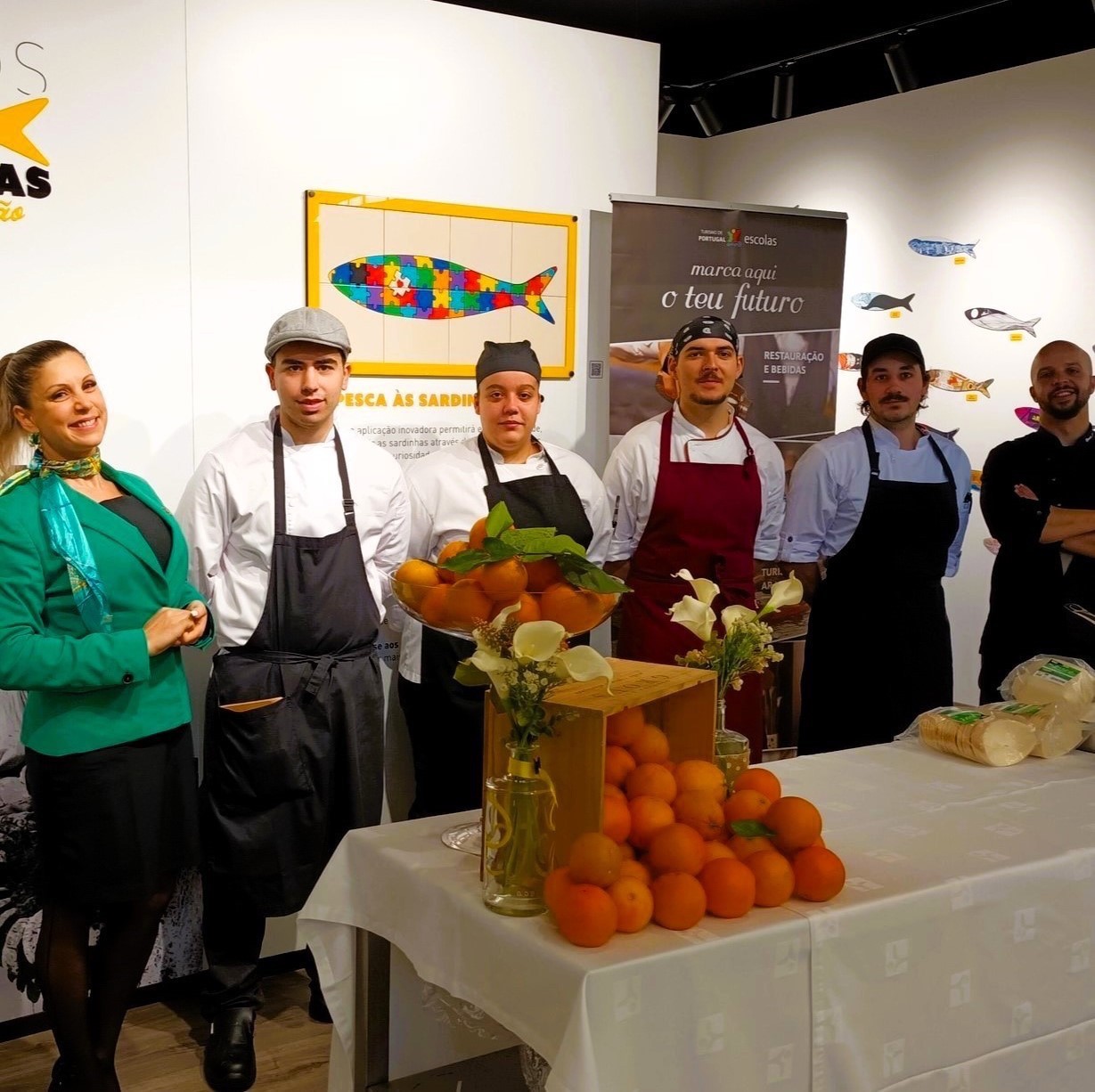 Algarve orange highlighted at Portimão Municipal Market