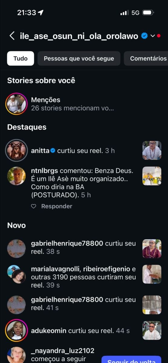 Pai de santo from Acre draws Anitta's attention when defending the modernization of Candomblé