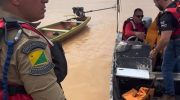 Firefighters from the 6th BEPCIF intensify monitoring of the flood of the Iaco River and reinforce actions to support the population