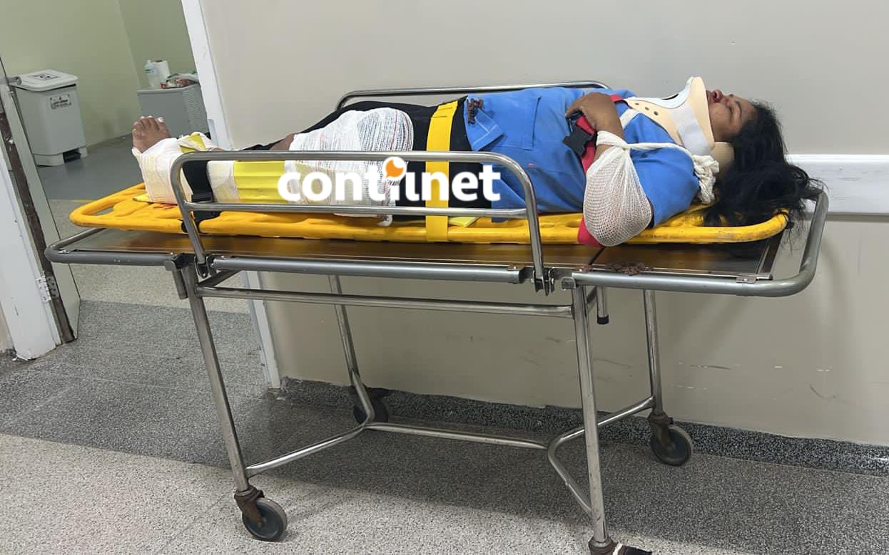 Driver invades preferential lane and collides with motorcyclist in Rio Branco