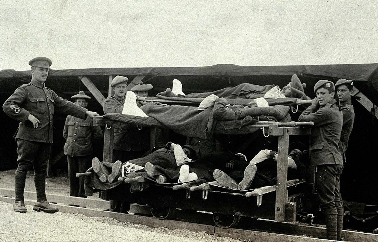 There are still those who are consuming bacteria taken from the feces of a World War I soldier