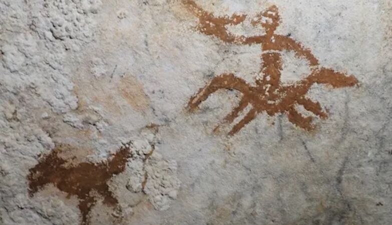 The oldest rock art in human history discovered in Indonesia