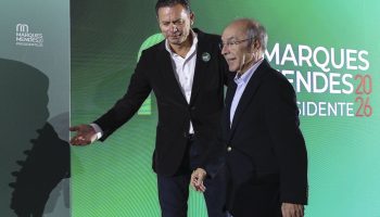 The presidential campaign started with “mouths” – because Montenegro appeared alongside Marques Mendes
