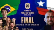 Qual horário começa Brasil x Chile na final da Copa do Mundo da Kings League? image