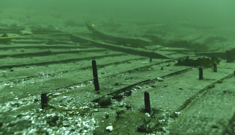 Medieval super-ship off the coast of Denmark. It's the biggest coke ever found