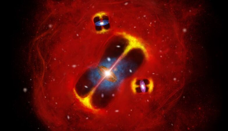 Impossibly hot object discovered 1.4 billion years after the Big Bang