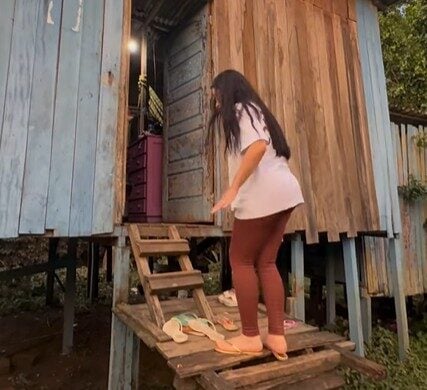 “They need to live with dignity”, says Rogéria Rocha when asking for help for her family