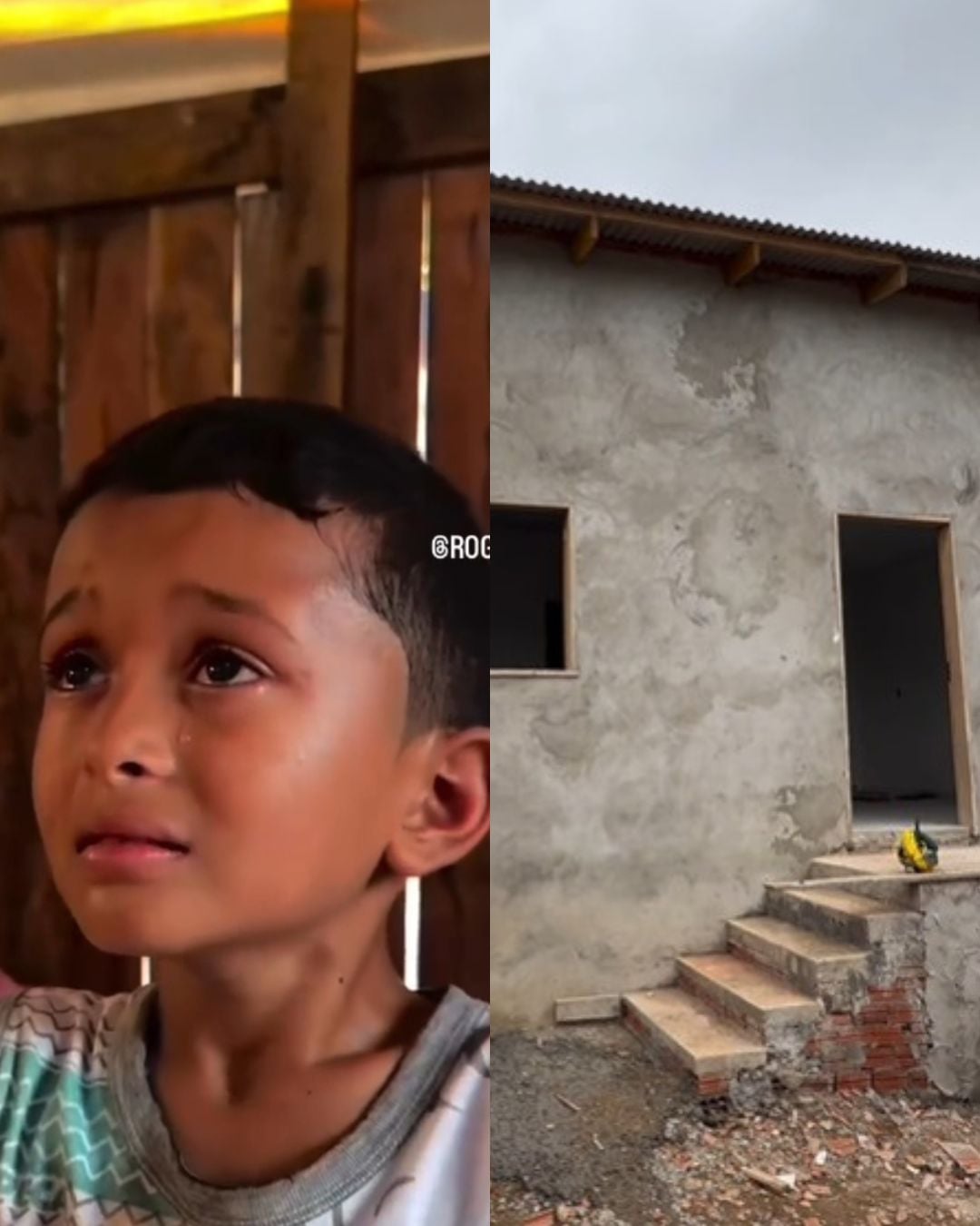 Little Luan's house advances and solidarity mobilization approaches completion