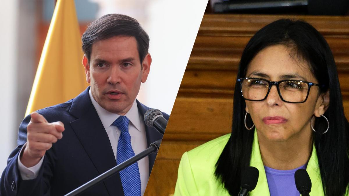 Marco Rubio warns Delcy Rodríguez: without "cooperation" we will have to "use force"