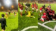 Benfica school children imitate Trubin's historic goal against Real Madrid
