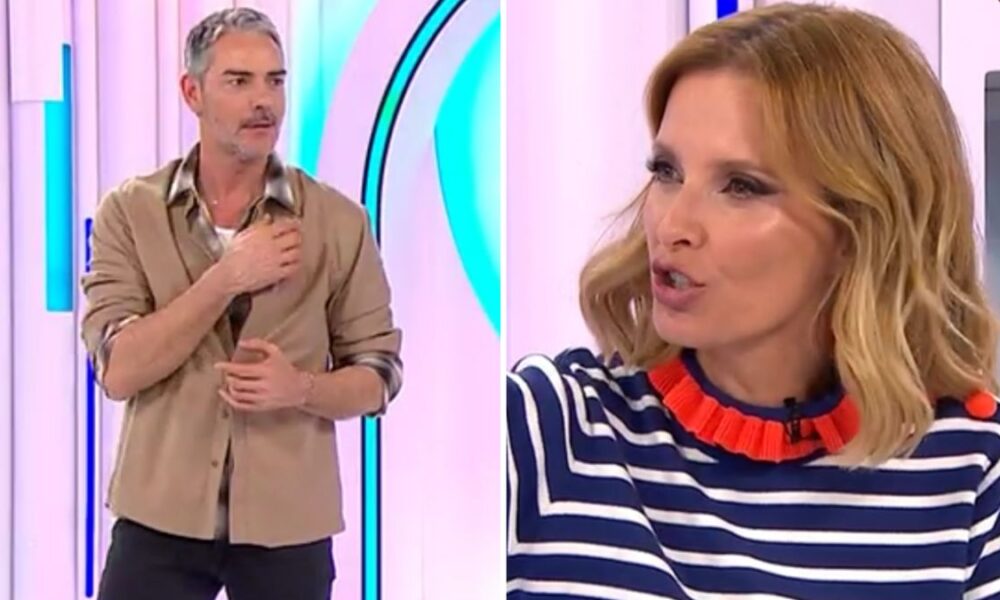 “What kind of outfit is that today?” Cristina Ferreira comments on Cláudio Ramos' look