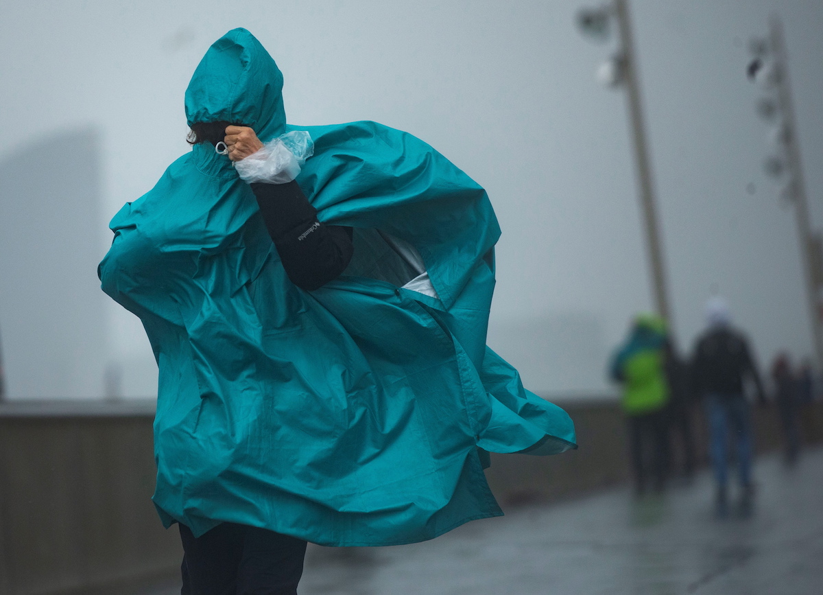 Francis brings winds of 100 km/h on the first day of the year