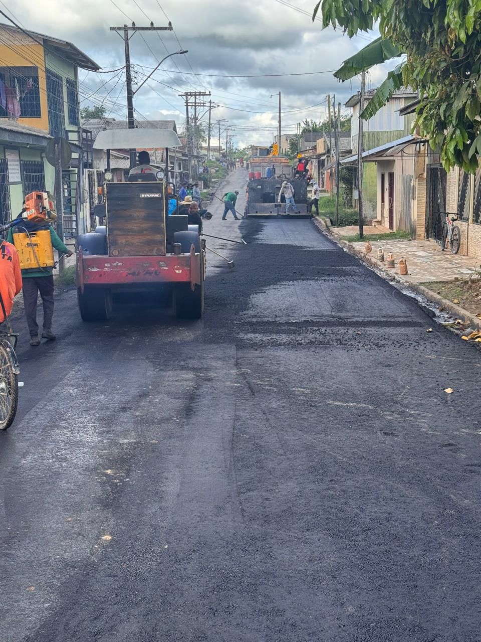 Government of Acre advances in paving and urban mobility works in Feijó