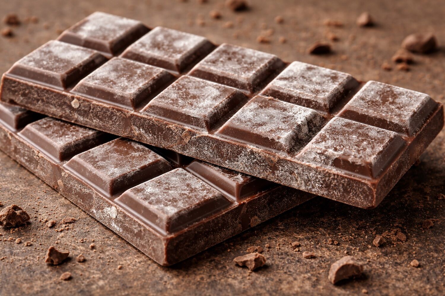 Why does chocolate turn white? It's not mold