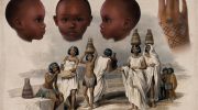 Ancient Nubians tattooed their babies. We don't really know why
