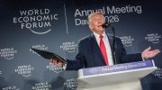 Trump boasts in Davos that thanks to the US they do not speak German: a detail ruins his speech