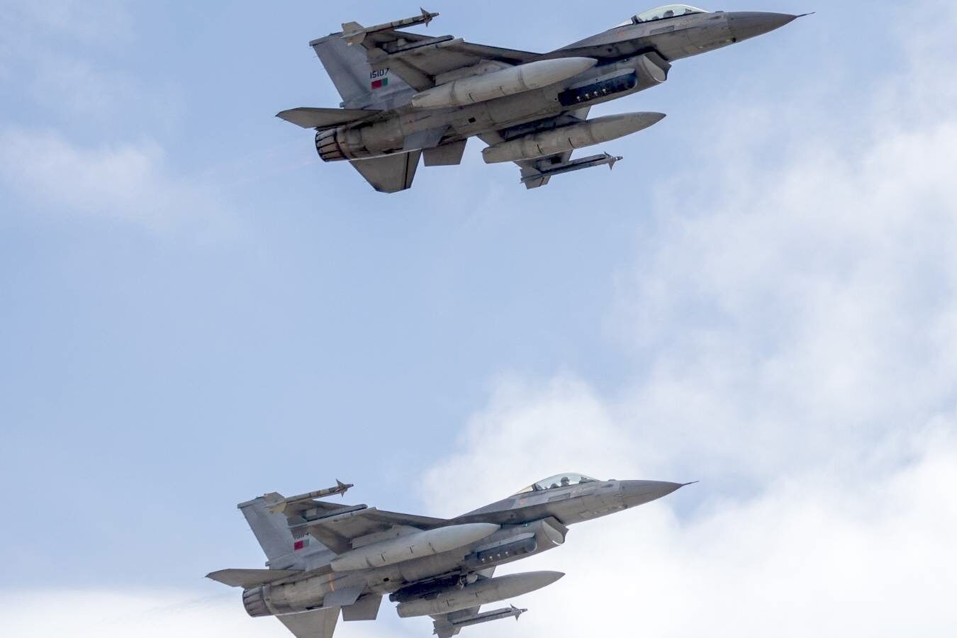 Caças da Força Aérea Portuguesa.