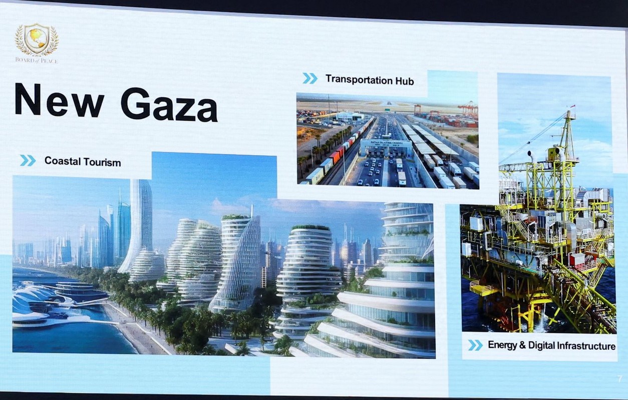 Ο Κούσνερ παρουσίασε το σχέδιο για τη «Νέα Γάζα» με ουρανοξύστες και πολυτελείς κατοικίες