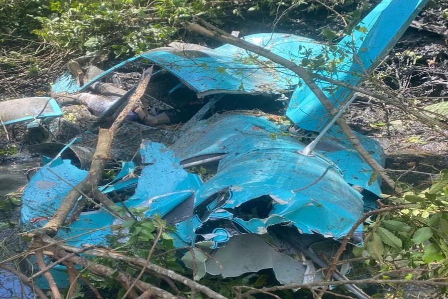 Urgent: helicopter crashes shortly after takeoff and leaves three people dead