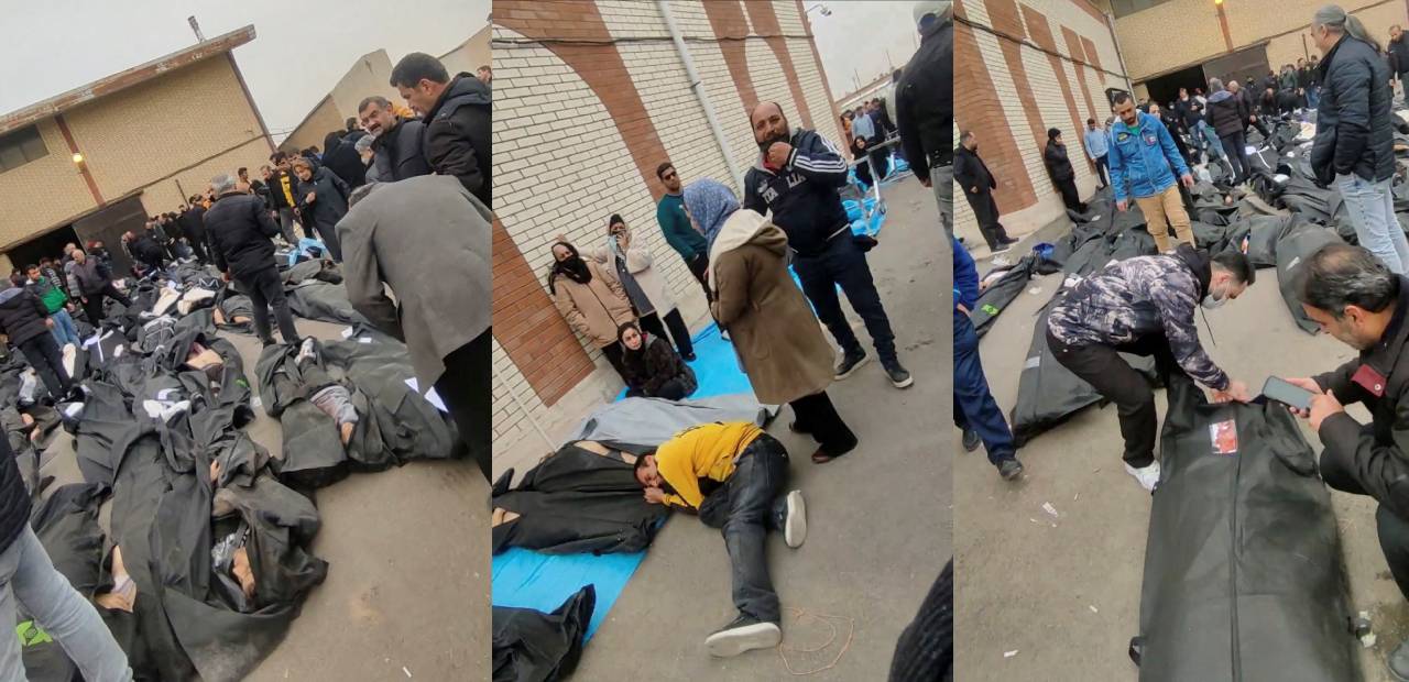 Ιράν: Εικόνες του BBC με δεκάδες πτώματα σε σακούλες