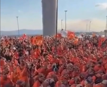 Video of Legendários group during preparation for climbing has repercussions on social media