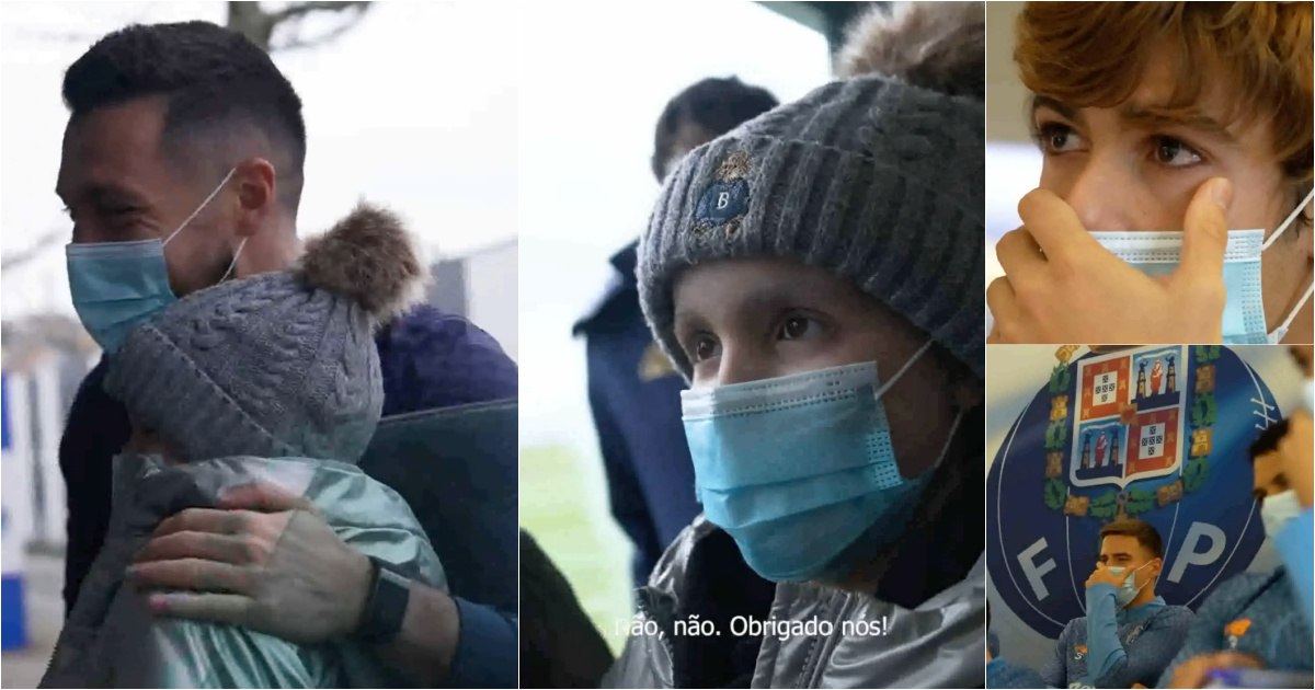 Girl fighting cancer was Farioli's special guest at FC Porto training