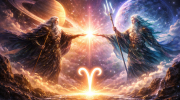 The ZERO moment of destiny: in February 2026. The planet of karma SATURN and the planet of dreams NEPTUNE meet in ARIES. Are karmic debts erased?