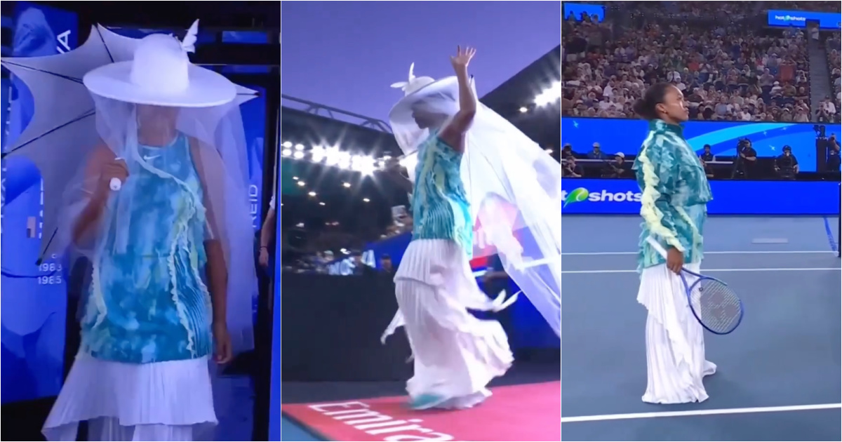 Naomi Osaka surprises again at the Australian Open with a bold look