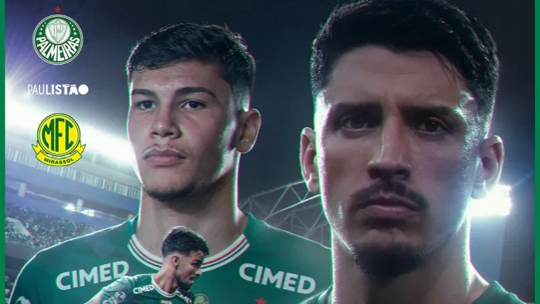 Escalação do Palmeiras hoje: time titular e desfalques para jogo contra o Mirassol - 17/01/2026 image